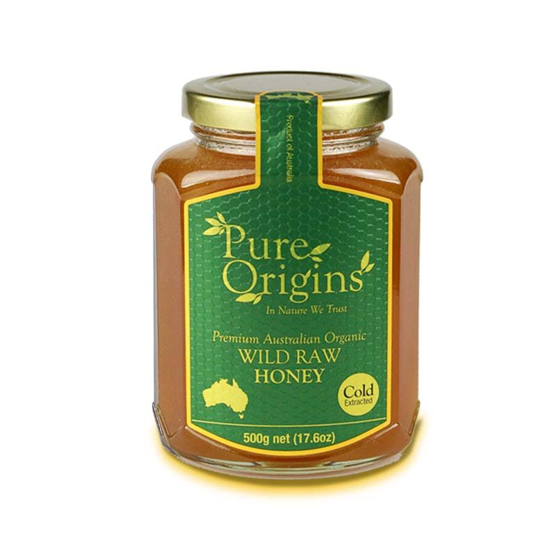 Pure Origins - Wild Raw Honey 500g